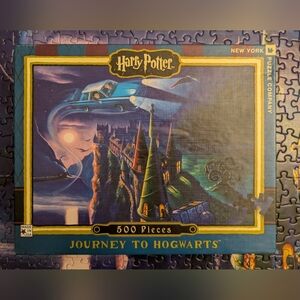 New York Puzzle Company Harry Potter "Journey to Hogwarts" 500 Piece Puzzle